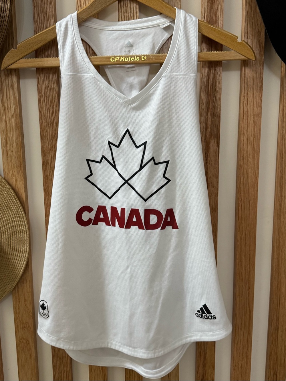 adidas White Climacool Mesh Tee with Reflective Logo